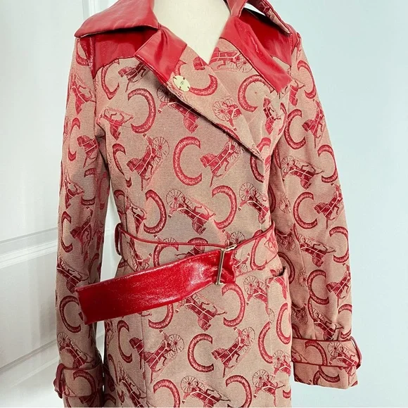 BLUET Handmade Trench coat size S - Picture 10 of 17